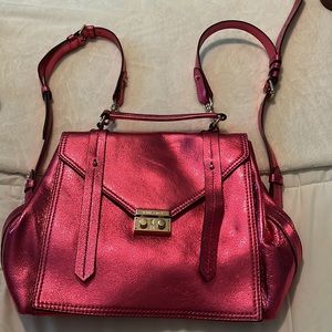 Henri Bendel Pink Purse Backpack